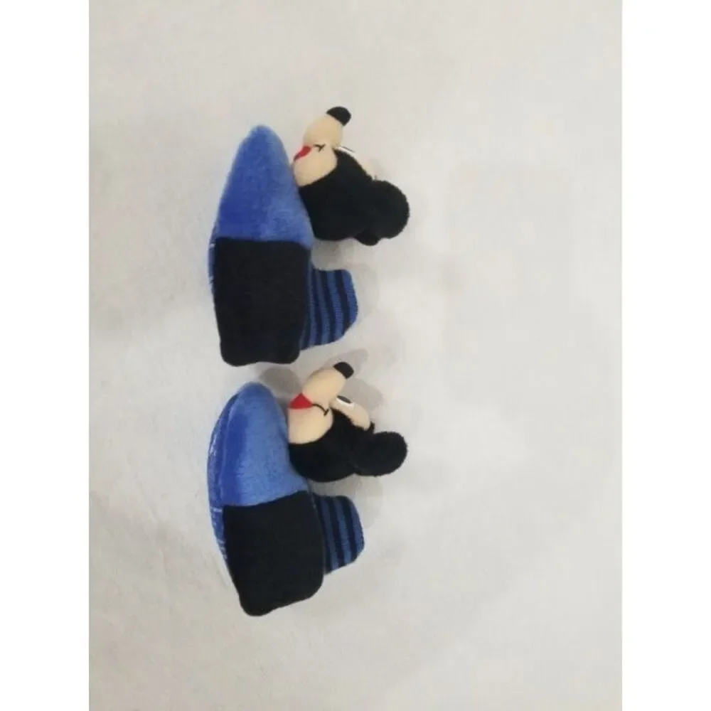 Boys S 5/6 Mickey‎ Mouse Slippers Vintage